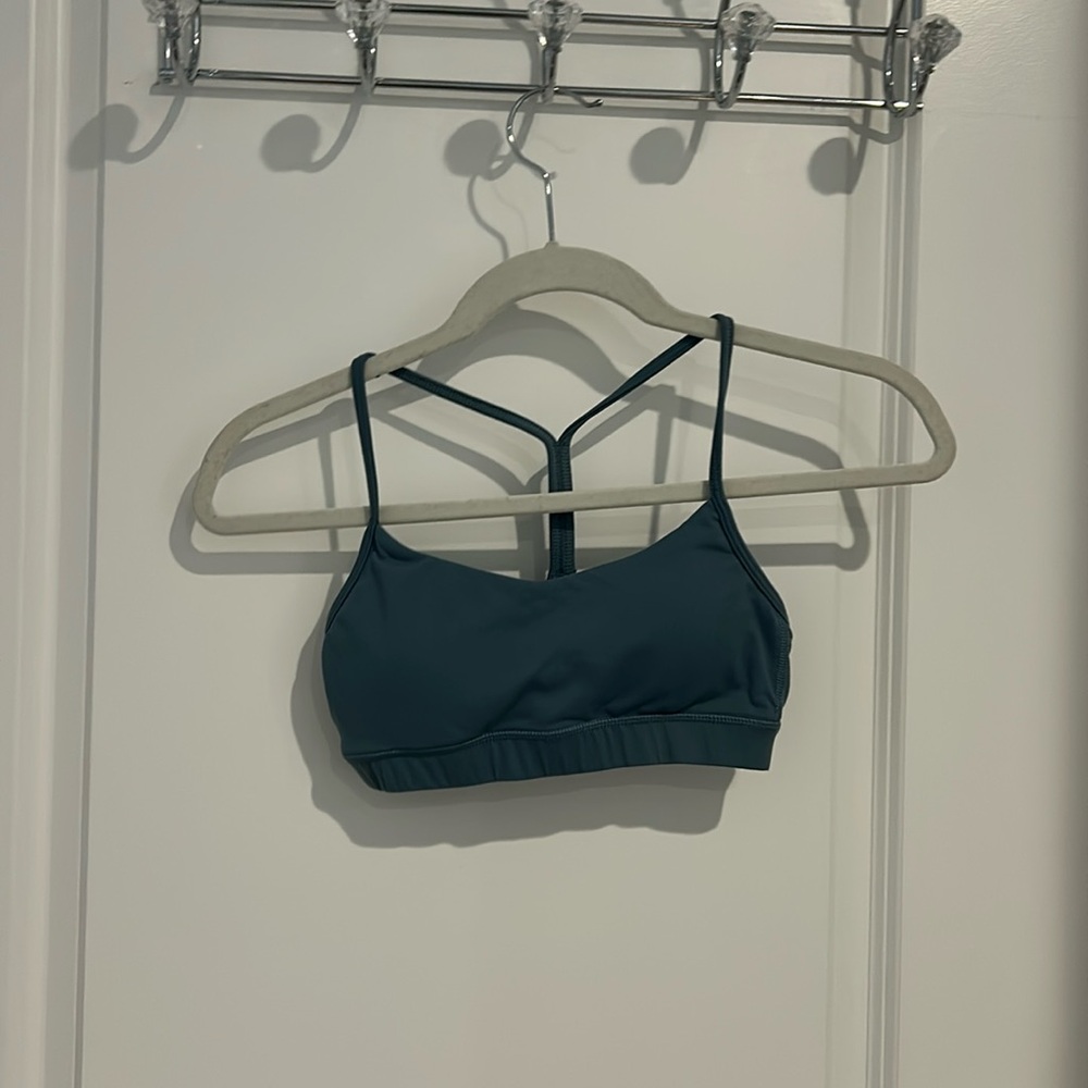 Dusty Blue Sports Bra